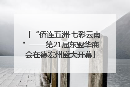 “侨连五洲·七彩云南”——第21届东盟华商会在德宏州盛大开幕