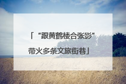 “跟黄鹤楼合张影”带火多条文旅街巷