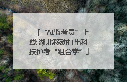 “AI监考员”上线 湖北移动打出科技护考“组合拳”