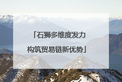 石狮多维度发力 构筑贸易链新优势
