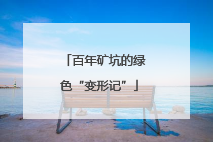 百年矿坑的绿色“变形记”