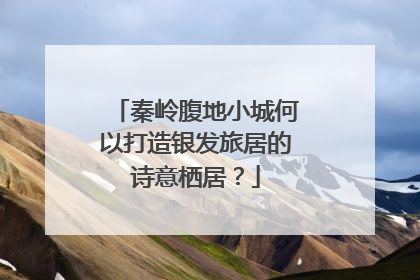 秦岭腹地小城何以打造银发旅居的诗意栖居？