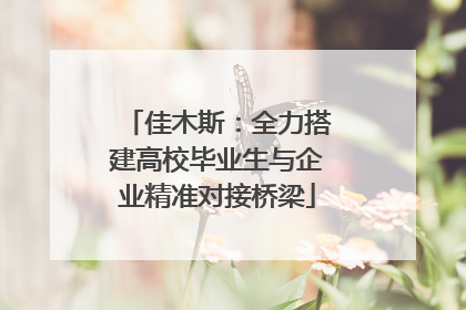 佳木斯：全力搭建高校毕业生与企业精准对接桥梁