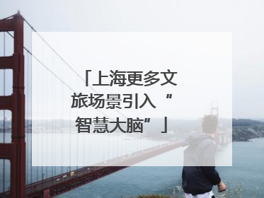 上海更多文旅场景引入“智慧大脑”