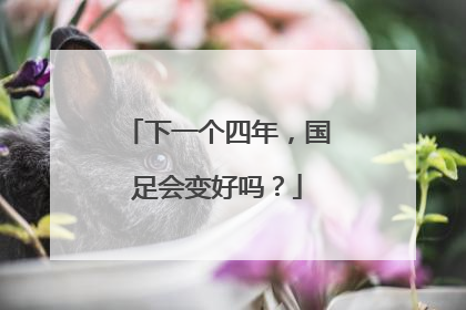 下一个四年，国足会变好吗？