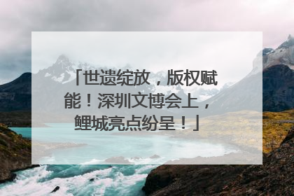 世遗绽放，版权赋能！深圳文博会上，鲤城亮点纷呈！