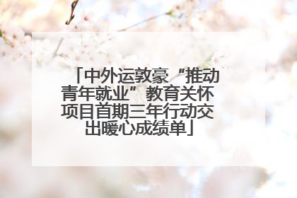 中外运敦豪“推动青年就业”教育关怀项目首期三年行动交出暖心成绩单