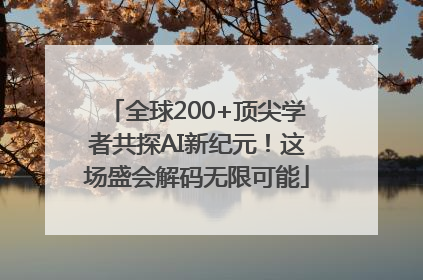 全球200+顶尖学者共探AI新纪元！这场盛会解码无限可能