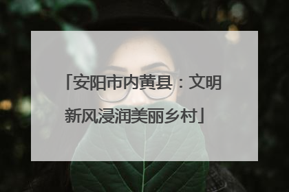 安阳市内黄县：文明新风浸润美丽乡村