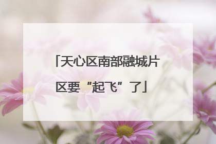 天心区南部融城片区要“起飞”了