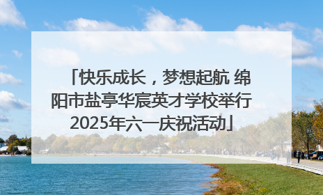 快乐成长，梦想起航 绵阳市盐亭华宸英才学校举行2025年六一庆祝活动