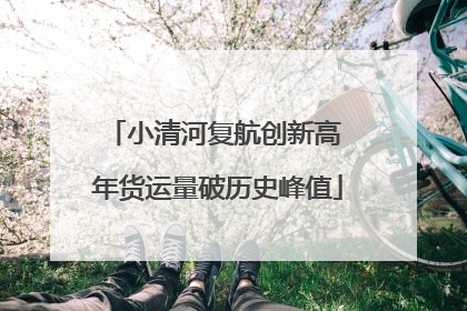 小清河复航创新高 年货运量破历史峰值
