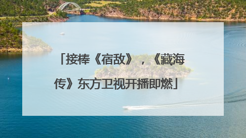 接棒《宿敌》，《藏海传》东方卫视开播即燃