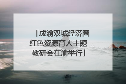 成渝双城经济圈红色资源育人主题教研会在渝举行
