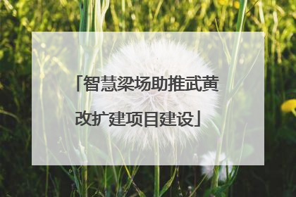 智慧梁场助推武黄改扩建项目建设