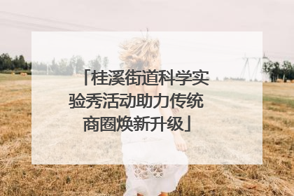 桂溪街道科学实验秀活动助力传统商圈焕新升级