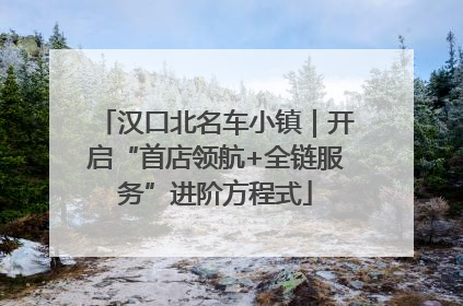 汉口北名车小镇｜开启“首店领航+全链服务”进阶方程式