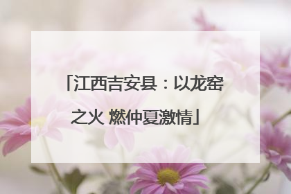 江西吉安县：以龙窑之火 燃仲夏激情