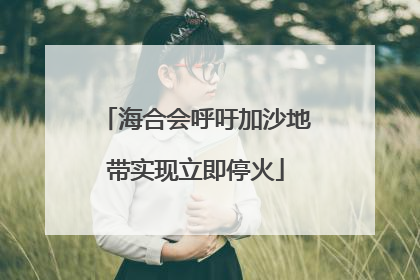 海合会呼吁加沙地带实现立即停火