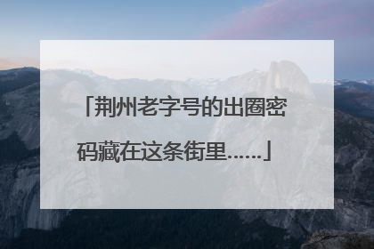 荆州老字号的出圈密码藏在这条街里……