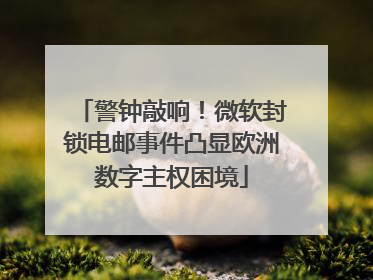 警钟敲响！微软封锁电邮事件凸显欧洲数字主权困境