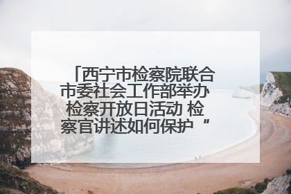 西宁市检察院联合市委社会工作部举办检察开放日活动 检察官讲述如何保护“少年的你”
