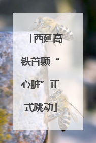 西延高铁首颗“心脏”正式跳动