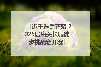 近千选手齐聚 2025居庸关长城徒步挑战赛开赛