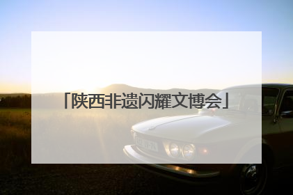 陕西非遗闪耀文博会