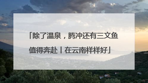 除了温泉，腾冲还有三文鱼值得奔赴丨在云南样样好