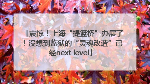 震惊！上海“提篮桥”办展了！没想到监狱的“灵魂改造”已经next level