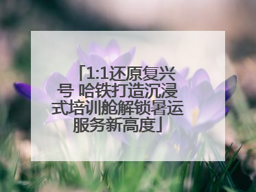 1:1还原复兴号 哈铁打造沉浸式培训舱解锁暑运服务新高度
