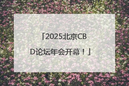 2025北京CBD论坛年会开幕！